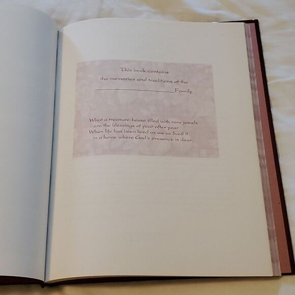 NWT Family History Book  - Picture 3 of 8